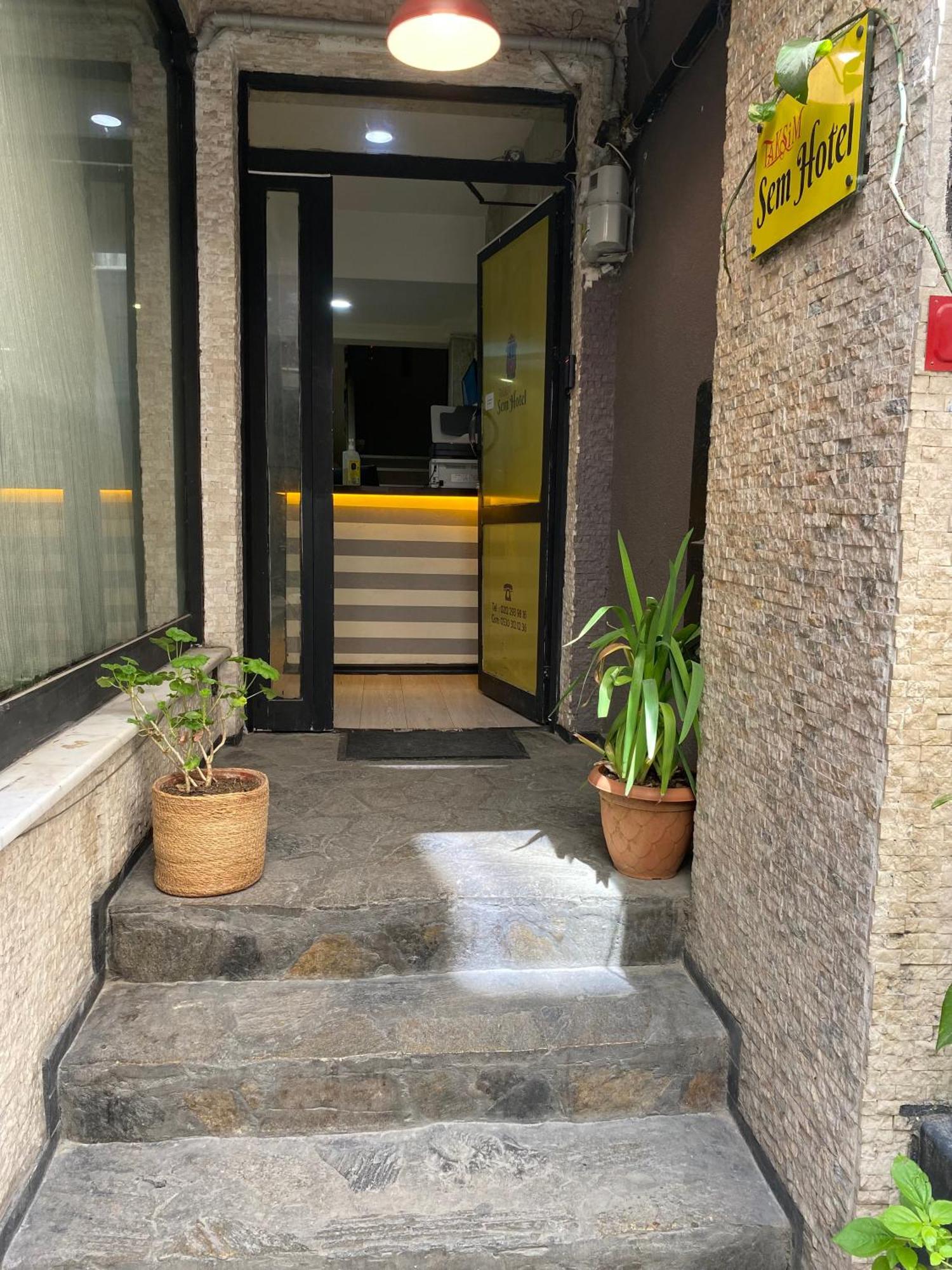 Taksim Sem Hotel Istanbul Bagian luar foto