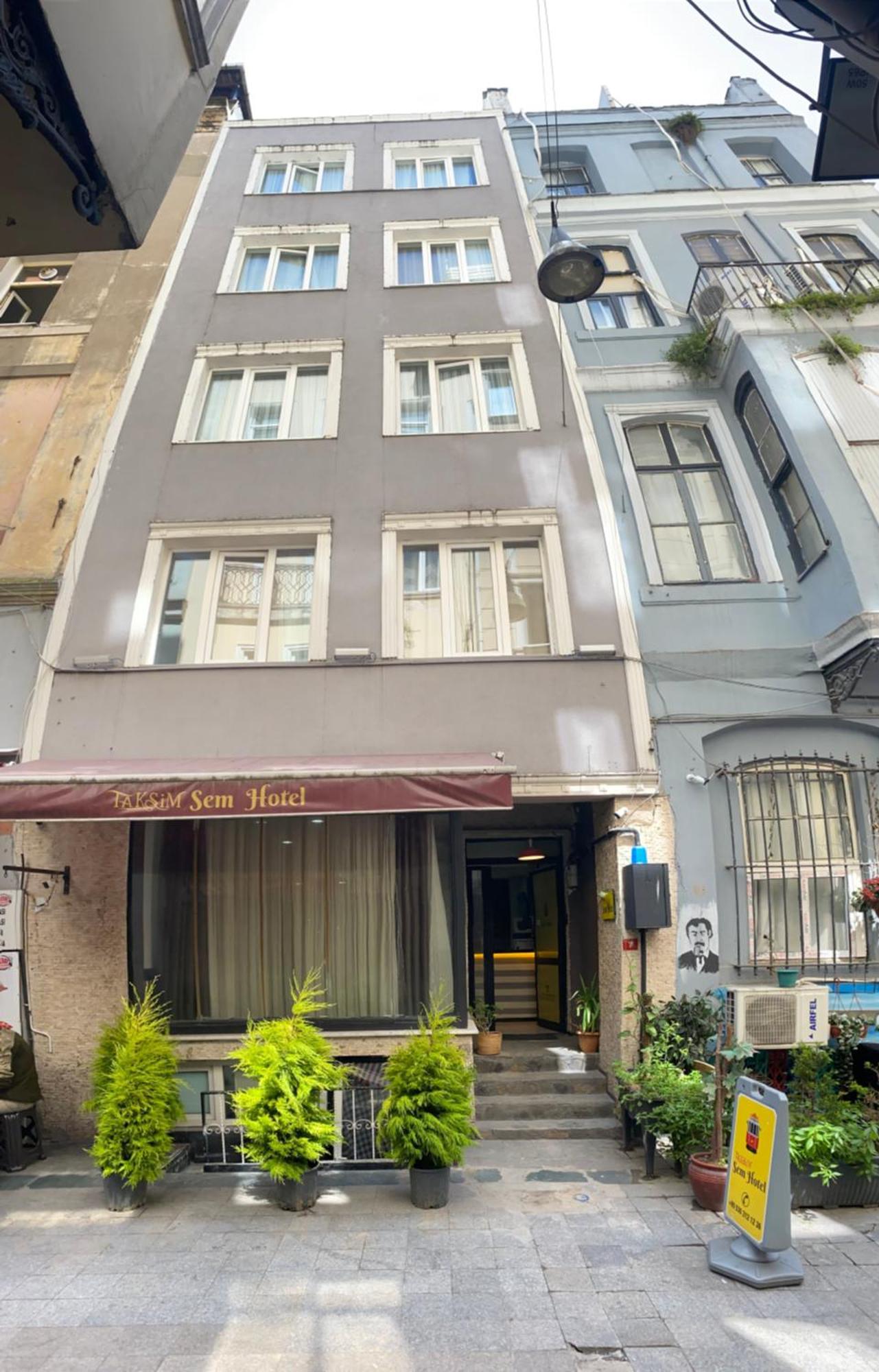 Taksim Sem Hotel Istanbul Bagian luar foto